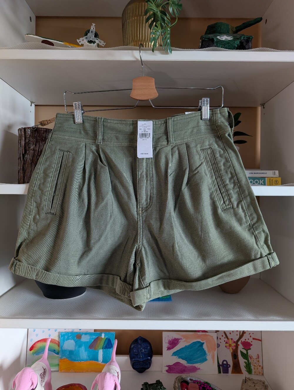 American Eagle AE Baggy Mom Short